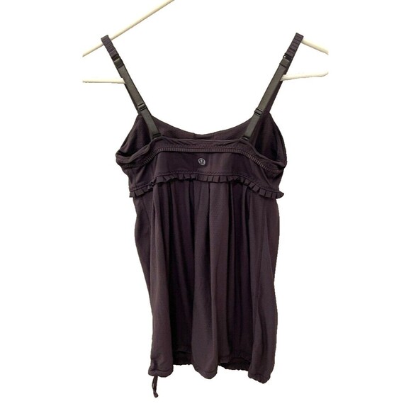 Womens Size 4 Lululemon Priiti Tank Top Dark Gray ~ Soft Stretch Luxtreme - Picture 7 of 8